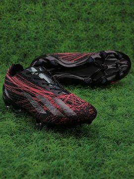 adidas X Crazyfast Strung+ FG Black Silver Red